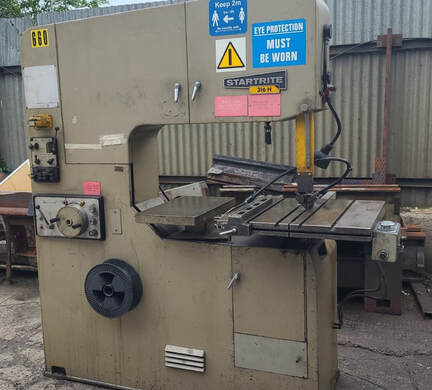 Used Startrite Vertical Saw